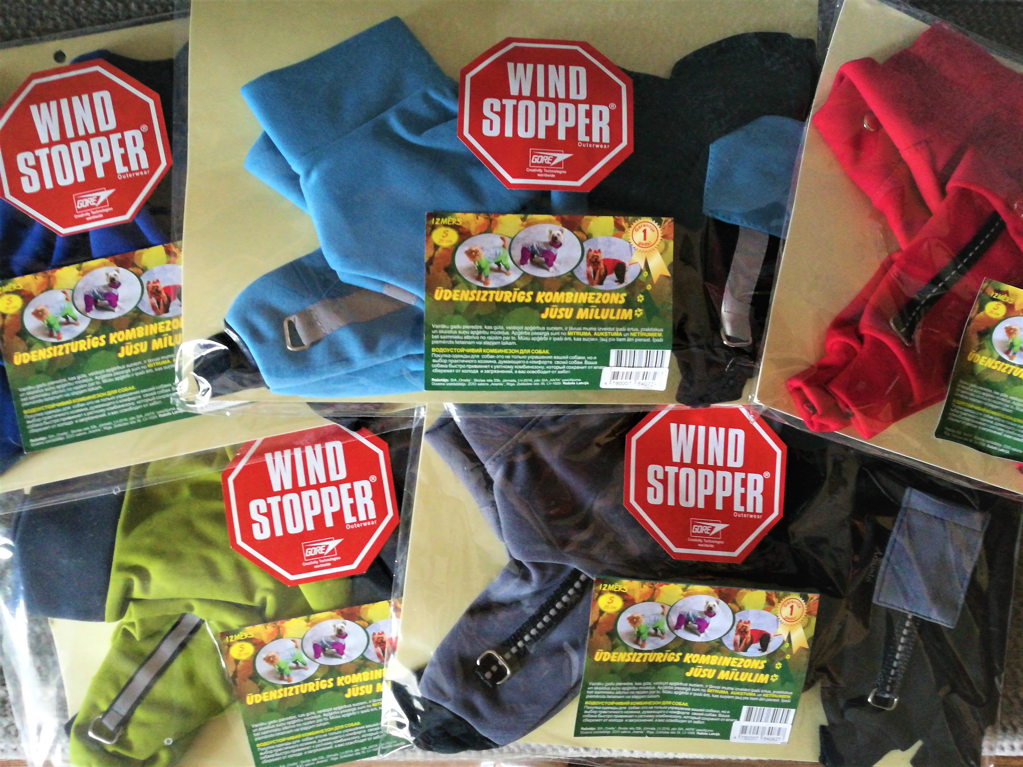 Suņu sporta kostīms no Goretex auduma