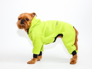 Suņu plīša kombinezons