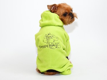 Suņu plīša kombinezons