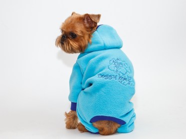 Suņu plīša kombinezons