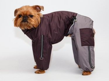 Aramis apģērbs suņiem. Ziemas suņu kombinezons-mētelis ar atstarotājiem, M