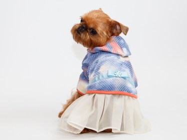 Kostīms sunitīm  Jaciņa ar kapuci un svārciņiem, S