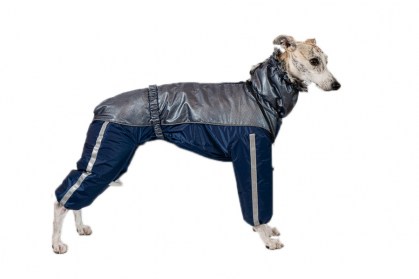 Aramis apģērbs suņiem. Ziemas suņu kombinezons-mētelis ar atstarotājiem, M