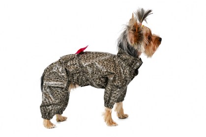 Elegants suņu lietusmētelis