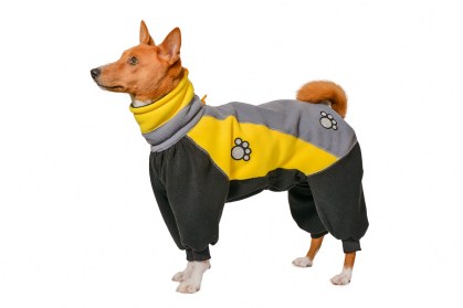 Aramis suņu apģērbs - silts ērts plīša kombinezons,XL