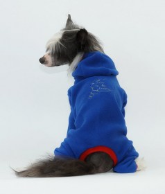 Suņu plīša kombinezons