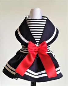 Ekskluzīva jūras  kleita-krūšu siksnīņa suņitīm,S 